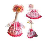 sodeber Romance Porch Geese Dress in Styles Decorative Garment Perfect for Valentine Day Decoration Lovely Party Attire