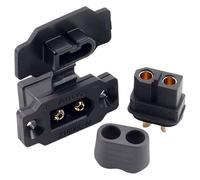 sodeber Secure Connection with XT60BE M Waterproof Caps Designed for Remote Control Hobbyists and Electronics Engineers Electronic Project Connector