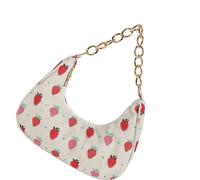 sodeber Shoulder Bag with Print Spacious Compartments Comfortable Underarm Carry Casual Outfit Companion Floral Underarm Purse