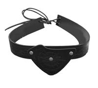 sodeber Steampunks Pirate PU Leather Eyepatch Adjustable Headband for Cosplay and Renaissant Festival Gathering Historical Eye