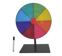 sodeber Tabletop Prize Turntable Erasable Fortunes Wheel Draws Roulette Tabletop Lottery Machine Turntable Erasable Fortunes