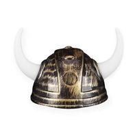 sodeber VikingHelmet with Horns for VikingTheme Parties Ancient Roman Warrior Hat for Halloween Costume Medieval Dress Up Horned for Battle Play Halloween Cosplay Accessory