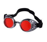 sodeber Vintaeg Steampunk Goggles Glasses Halloween Novel Funny Eyewear Cosplays Costume Funny Goths Eyeglasses Vintaeg Steampunk Goggles Glasses