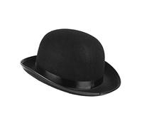 sodeber Vintage Cosplay Magician Hats&Faux Moustache&Bowtie Set Top Bonnet Men's Stage Supplies Magi