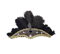 sodeber Vintage Hairband With Shinning Sequins Banquet Party Elastic Headband For Girls Festival Halloween