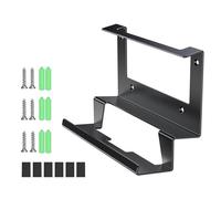 sodeber Wall Mountable Power Shelf Space Saving Rack for Router Secure Easy Wallmount Stable Signals Enhancement Satellite Internet Hardware