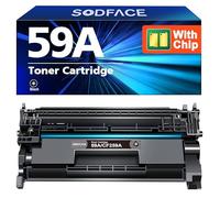 CF259A with Chip Compatible for HP 59A CF259A 59X CF259X Toner for Laserjet Pro M404dn M404dw MFP M428dw M428fdw M428fdn M404n M304a M428 M404 M406 M430 (Black, 1-Pack)