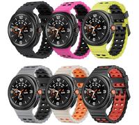 Sodhad Marine Silicone Sport Band Compatible with Samsung Galaxy Watch 8 9 Classic 46mm Men Women, Soft Silicone Sport Breathable Band for Galaxy Watch 8 9 Strap 44mm 40mm
