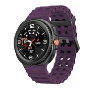 Sodhad Marine Silicone Sport Band Compatible with Samsung Galaxy Watch 8 9 Classic 46mm Men Women, Soft Silicone Sport Breathable Band for Galaxy Watch 8 9 Strap 44mm 40mm