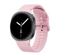 Sodhad Sport Band Compatible with Samsung Galaxy Watch 8 44mm 40mm Women Men Soft Silicone Sport Wristbands for Galaxy Watch 8 Classic Band 46mm, 1-Pink Lace, One Size, Classic