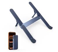 SODI Laptop Stand, Foldable Aluminium Notebook Stand, Height-Adjustable Laptop Stand, Ventilated Cooling Laptop Holder for MacBook Pro/Air, HP, Sony, Dell, All 10-16 Inch Laptops