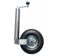 Sodise Steel Jockey Wheel Rim 48mm With Inflatable Wheel 150kg