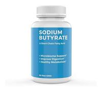 Sodium Butyrate,Postbiotic for Gut Health, Digestive Support, Bloat, Gas & Constipation Relief, Leaky Gut Repair,Non-GMO,Vegan