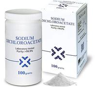 Sodium Dichloroacetate - DCA 100 Gram Powder, Purity >99.9%, Certificate of Analysis included, Made in EU, By DCA LAB, Tested in a Certified Laboratory, Buy Directly from Manufacturer, 3.5 Ounce