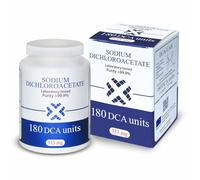 Sodium Dichloroacetate - DCA 333mg, Purity >99.9%, Certificate of Analysis Included, Made in EU, by DCA LAB, Tested in a Certified Laboratory, Buy Directly from Manufacturer, 180 Units