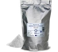 Sodium Dichloroacetate - DCA 500 Gram Bulk Powder, Purity >99.9%, Certificate of Analysis included, Made in EU, By DCA LAB, Tested in a Certified Laboratory, Buy Directly from Manufacturer, 1.1lb