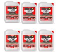 Sodium Hypochlorite 6X5L - High Strength (14-15%) Brick, Driveway & Patio Cleaner - Stain Removal | Bleaching Agent | Odour Removal (30 Litres)