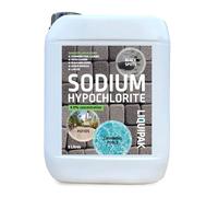 Sodium Hypochlorite 9.9% 5L - Powerful Patio Cleaner & Black Spot Remover | For Water Purification & Odour Removal | Outdoor Surface & Swimming Pool Treatment