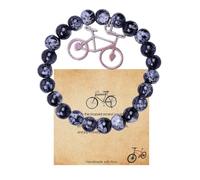 SODLYUE Cycling Bike Bracelet Bike Cycle Lover Gift For Bicycle Enthusiasts Women Men