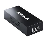 Sodola 2.5 Gigabit PoE Injector, 802.3at/af/bt Non-PoE to PoE Adapter 100/1000/2500Mbps, Supplies Up to 90W, Plug & Play, Metal Casing, Desktop/Wall-Mount, Distance Up to 100m(328 ft.)