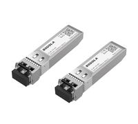 Sodola [2 Pack] 10G SFP SR Multimode Module, 850nm MMF, up to 300m, 10GBase-SR SFP+ Transceiver Compatible for Cisco SFP-10G-SR, Ubiquiti UniFi UF-MM-10G, Netgear, Meraki, Mikrotik, TP-Link and More