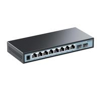 SODOLA Unmanaged 10 Port 2.5Gb Switch, 8x 2.5G Base-T & 2x 10G SFP+