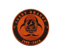 Sodom Round Red Patch Badge Embroidered Iron on Applique