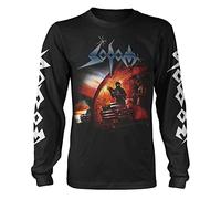 Sodom Unisex Adult Agent Orange Long-Sleeved T-Shirt (M) (Black)