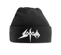 Sodom Unisex Logo Beanie Black 100% Polyacrylic