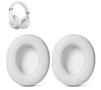 Sodorous Studio 3 Ear Pads Cushions Replacement Earpads for Beats Studio 2 & 3 Wired & Wireless Headphones, Ear Cushions Memory Foam & Protein Leather - White