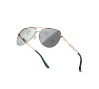 SODQW Men's Photochromic Sunglasses: Polarized, Light-Reactive, and UV400 Protection Automatic Darkening Glasses for Day and Night Ultra Light Aluminium Frame