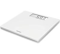 Soehnle Style Sense Safe 100 Digital Scales, Extra-Large LCD Display 3.5 cm, Bathroom Scales With Non-Slip Feet, Flat Personal Weighing Scales, White