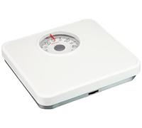 Soehnle Tempo Analogue Bathroom Scales, White Mechanical Weight Scale, Weighing Scales Body Weight to 130 kg. Weight shown in KG only