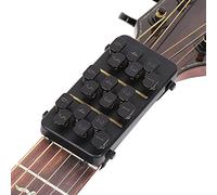 SoeHong One-Key Guitar Chord Trainer with 18 Buttons Folk Guitar Chords Learning System Practice Assist Tool Finger Teaching Aid for Adults Children Beginners
