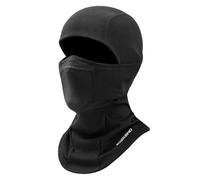 SoeKewo Balaclavas for Men, Thermal Fleece Lined Windproof Breathable Ski Mask for Skiing Motorcycle Cycling Running, Black