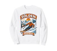 Sölden Austria Skiing Vintage Alpine Resort Sweatshirt