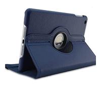 SOENS Compatible with Samsung Galaxy Tab Note Pro 12.2“SM- P900 P901 P905 Tablet Case 360 Rotating Bracket Flip Stand Leather Cover (Color : Dark Blue)