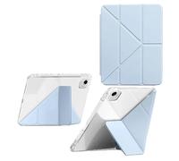 SOENS HD Acrylic Tablet Case Suitable For Huawei Honor Pad V9 11.5" ROL-W00/W10 2024 Transparent Shockproof With Pen Holder Cover(Ice blue)
