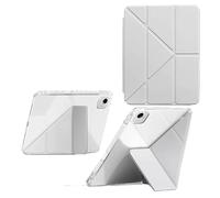 SOENS HD Acrylic Tablet Case Suitable For Huawei Honor Pad V9 11.5" ROL-W00/W10 2024 Transparent Shockproof With Pen Holder Cover(Grey)