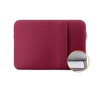 SOENS Laptop Bag Case Suitable for MacBook Air Pro 11 12 13 14 15 /Xiaomi/Lenovo/ASU/Dell/HP Notebook Sleeve Protective Case (Color : Wine Red, Size : 14-inch)