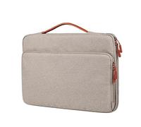 SOENS Laptop Bag Suitable for MacBook 2023 Air 15 A2941 M2 Pro 13 14 16" Shockproof Waterproof Fabric Handbag for MacBook M1 Air (Color : Khaki, Size : Air 15.3 A2941)