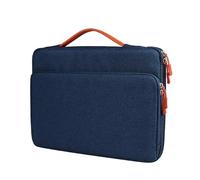 SOENS Laptop Bag Suitable for MacBook 2023 Air 15 A2941 M2 Pro 13 14 16" Shockproof Waterproof Fabric Handbag for MacBook M1 Air (Color : Navy Blue, Size : Pro 16.2 A2780 A2485)