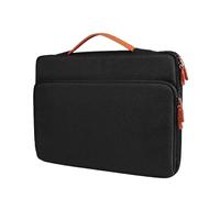 SOENS Laptop Bag Suitable for MacBook 2023 Air 15 A2941 M2 Pro 13 14 16" Shockproof Waterproof Fabric Handbag for MacBook M1 Air (Color : Black, Size : Pro 14.2 A2779 A2442)