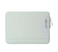 SOENS Laptop Sleeve Case 13.3 14.6 15.6 Inch Notebook Bag Tablet Waterproof Case Suitable for MacBook Air Pro/Lenovo/Hp/Dell (Color : Green, Size : 15.6in)