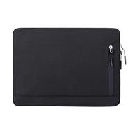 SOENS Laptop Sleeve Case 13.3 14.6 15.6 Inch Notebook Bag Tablet Waterproof Case Suitable for MacBook Air Pro/Lenovo/Hp/Dell (Color : Black, Size : 15.6in)