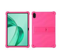 SOENS Tablet Cover Suitable for Huawei Honor Pad X8a 11 2024 NDL-W09 Shockproof Soft Silicon Stand Protective Shell(Pink)