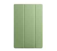 SOENS Tri-fold PU Leather Flip Tablet Case Suitable For Huawei MatePad Pro 12.2inch MRO-W00/W10 2024 Soft TPU Silicone Back Cover(Mint green)