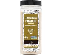 Soeos Lemongrass Powder 7 ounce (198g), Lemongrass Herb, Lemongrass Powder Bulk, Freshly Ground Dried Lemongrass, Natural, Non-GMO Verified, Kosher, Flavorful Herb for Tea