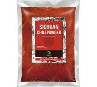 Soeos Sichuan Chili Powder,16oz (454g), Medium Hot, Dried and Crushed Red Chili Pepper Flakes, Premium Chili Powder for Pizza, Chowder, Seafood, and Pasta