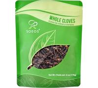Soeos Whole Cloves 6 oz (170g), Premium Quality Fresh Hand Picked Cloves Whole, Great for Foods and Tea, Clove Pomander Balls & Potpourri